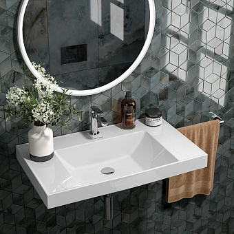 Раковина накладная KERAMA MARAZZI CUBO CU.WB.80 80,5х48,5см