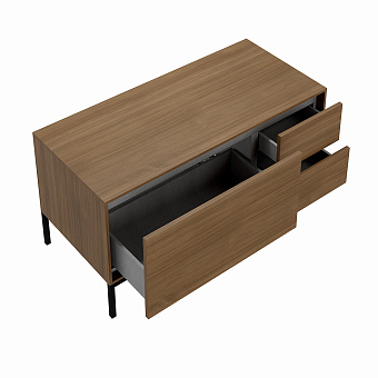 Тумба под раковину подвесная KERAMA MARAZZI Atollo AT.110.WD 50х110х40,4см