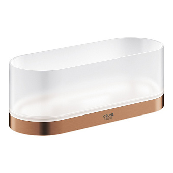 Полотенцедержатель GROHE Selection 41035DL0 бронза 20см