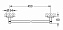 Полотенцедержатель GROHE Essentials 40688GL1 золото 45см