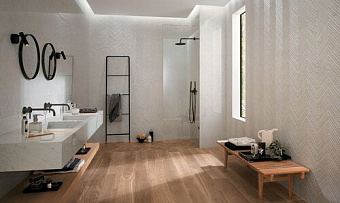 Настенная плитка FAP CERAMICHE Roma Classic fNX3 Peak Carrara Brillante RT 91,5х30,5см 1,116кв.м. глянцевая