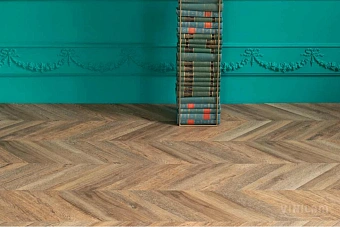 Виниловый ламинат Viniliam Шеврон Нормандия RI153610CL4 1293х305х8,5мм 43 класс 1,58кв.м