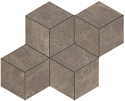 Керамическая мозаика Atlas Concord Италия Marvel Edge AEPK Gris Supreme Mosaico Esagono Lappato 30х35см 0,42кв.м.