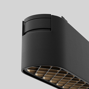 Магнитный трековый светильник Maytoni Basis Grid TR084-1-6W4K-B 6Вт LED чёрный