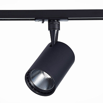Трековый светильник ST Luce CAMI ST351.446.30.36 30Вт LED матовый чёрный для однофазного трека