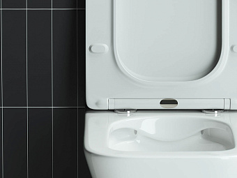 Унитаз подвесной Ceramica Nova MONO CN1902 безободковый с микролифтом