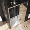 Душевая дверь AM-PM Gem Solo W90G-120-1-195MMir 195х120см стекло зеркальное