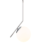 Светильник подвесной Eurosvet Frost Long 50160/1 хром 60Вт E27