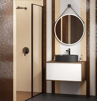 Раковина накладная KERAMA MARAZZI Artbasin VE.NN.wb.50.BLK.M 50х36см