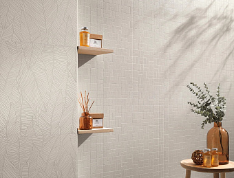 Декор Atlas Concord Италия Aplomb A6FC White Leaf 50х120см 1,8кв.м.