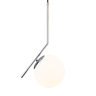 Светильник подвесной Eurosvet Frost Long 50160/1 хром 60Вт E27