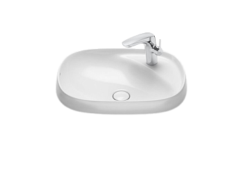 Раковина встраиваемая сверху ROCA Beyond 7.3270.B.600.0 58,5х45,5см