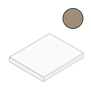 Плитка для ступеней Atlas Concord Италия Boost Natural A7IZ Ecru Scalino Angolare 33х33см 0,109кв.м.