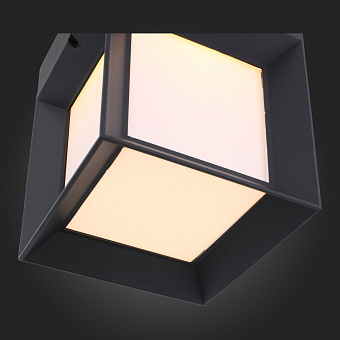 Светильник фасадный ST Luce CUBISTA SL077.401.01 9Вт IP20 LED чёрный