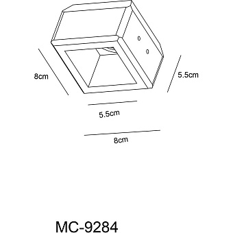 Светильник точечный встраиваемый Arte Lamp INVISIBLE A9284PL-1WH 35Вт GU10