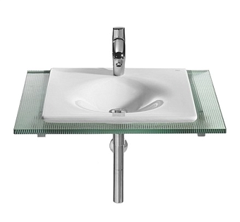 Раковина встраиваемая сверху ROCA Kalahari 7.3278.9.400.0 59х50см