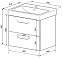 Мебель для ванной Azario Ника CS00080143 белый