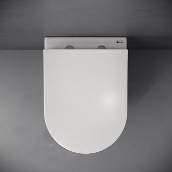 Унитаз подвесной Ceramica Nova MIA CN1805 безободковый с микролифтом