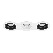 Светильник точечный встраиваемый Lightstar Domino D636070607 150Вт GU5.3
