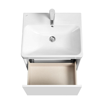 Тумба под раковину подвесная Акватон Асти 1A263101AX2B0 42,7х53,2х40см