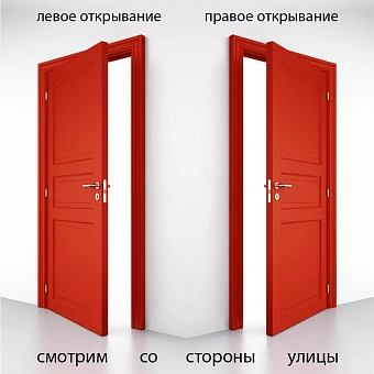 Техническая дверь ПРОМЕТ ЛП-1 RAL 9010 500х500мм правая