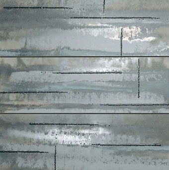 Декор FAP CERAMICHE Evoque fKVL Acciaio Silver Inserto 91,5х91,5см 0,837кв.м.