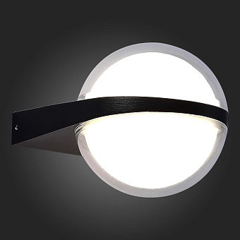 Светильник фасадный ST Luce CELESTE SL9510.401.01 12Вт IP54 LED чёрный