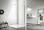 Душевая перегородка Azario CHICAGO Walk-in 1400x1950 прозрачное стекло 8 мм, цвет профиля серебро (A