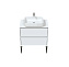 Тумба под раковину напольная SOLE Tesla УТ000063429 48х78х87см