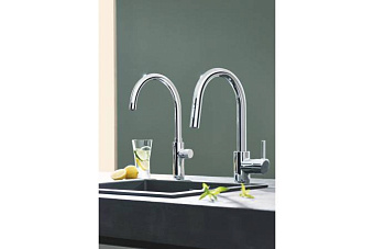 Смеситель для кухни GROHE Blue 119710 высокий излив хром