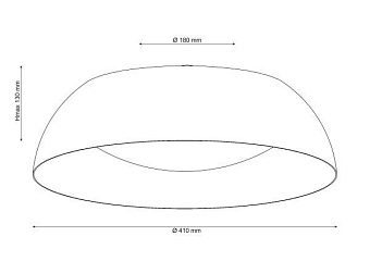 Светильник потолочный Lucia Tucci SIA 851.400 nero 24Вт LED