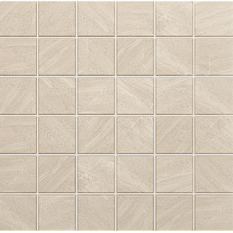 Керамическая мозаика ESTIMA Gabbro Mosaic/GB01_NS/30x30/5x5 бежевый 30х30см 0,09кв.м.