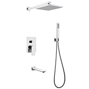 Душевая система Abber Weiss Insel AF8017 хром