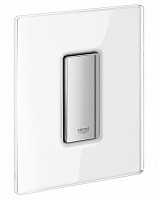Панель смыва GROHE Skate Cosmopolitan 38846LS0 белый/хром