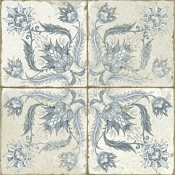 Напольная плитка PERONDA CERAMICAS FS IVY 26171 Blue 45х45см 1кв.м. матовая