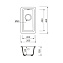 Мойка кухонная IDDIS Tanto TU1W261i87 46х26см белый