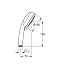 Ручной душ GROHE Tempesta Cosmopolitan 2757120E хром