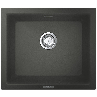 Мойка кухонная GROHE K700 31654AT0 53,3х45,7см серый гранит
