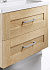 Тумба с раковиной AQWELLA Foster FOS01072DS 46х71х54см