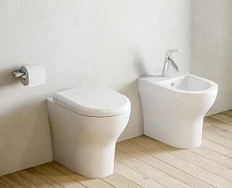 Унитаз приставной VITRA Zentrum 5788B003-0075 ободковый без микролифта