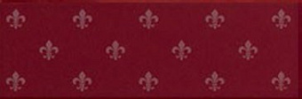 Настенная плитка Vallelunga Lirica B1717A Giglio Bordeaux 10х30см 0,3кв.м. глянцевая