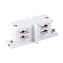 Коннектор Elektrostandard a039593 TRC-1-3-II-WH белый для трёхфазного трека