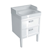 Тумба под раковину напольная KERAMA MARAZZI Pompei PO.60.2-WHT 50х60х92см