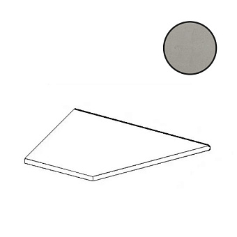 Угол Atlas Concord Россия Rinascente 620090000928 Grey Round Angolo Esterno Dx 30х60см