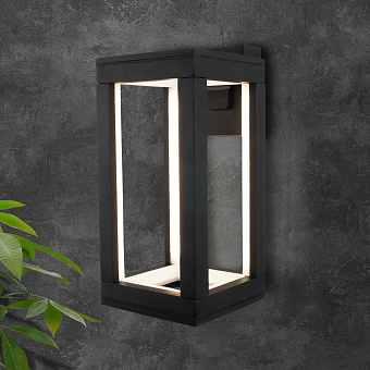 Светильник фасадный Elektrostandard Frame a051855 1527 12Вт IP54 LED чёрный