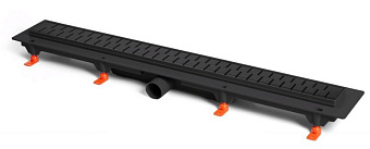 Душевой лоток Azario AZ-CH 850 MC 85х6см горизонтальный сток с решёткой и опорами