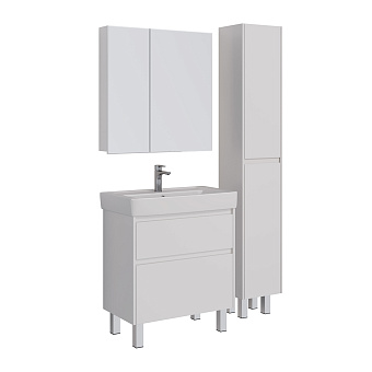 Шкаф зеркальный LEMARK Universal LM80ZS-U 14х80х79см без подсветки