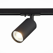 Трековый светильник ST Luce SOLT ST300.406.01 50Вт GU10 матовый чёрный для однофазного трека