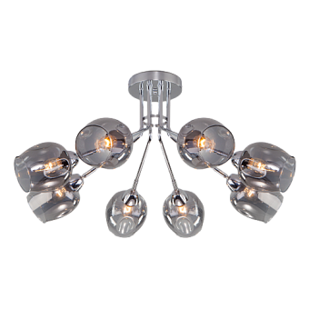 Люстра потолочная Eurosvet Marci 30164/8 хром 40Вт 8 лампочек E27