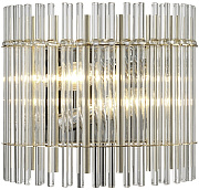 Бра CRYSTAL LUX AURELIO AURELIO AP2 GOLD+CHROME/TRANSPARENT 80Вт E14